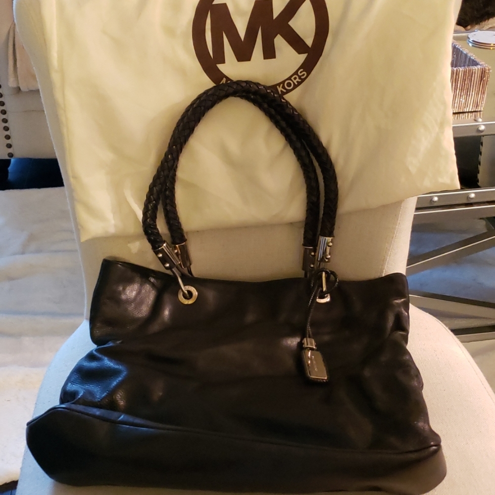 Michael Kors Leather Hobo Bag